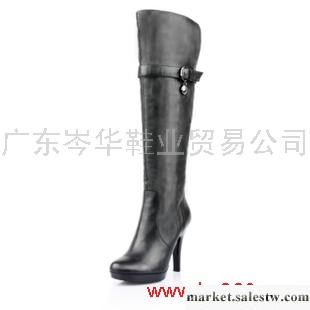 供應 鞋靴子 高筒靴 女靴正品 女鞋新品細跟長筒靴小牛皮高筒靴高跟長靴工廠,批發,進口,代購