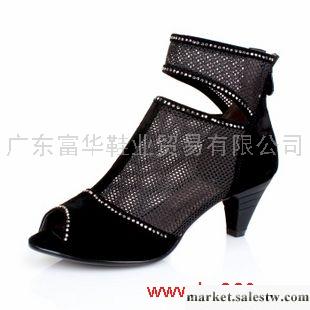 供應  鞋時代色彩春夏秋新款真皮女鞋鏤空魚嘴中跟41碼女涼鞋0685-3工廠,批發,進口,代購