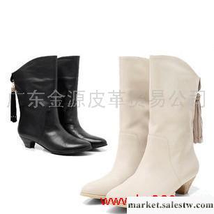 供應  女鞋百麗正品短靴子歐美真皮鞋子中跟粗跟裸靴馬丁靴女中筒靴棉鞋工廠,批發,進口,代購