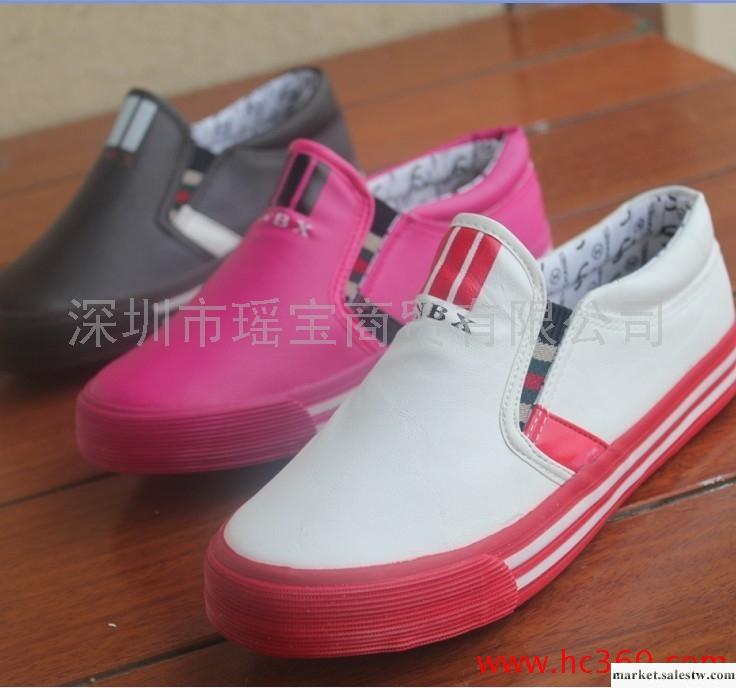 2011休閑女鞋一腳套 韓版皮面帆布鞋 時尚休閑鞋C-03工廠,批發,進口,代購