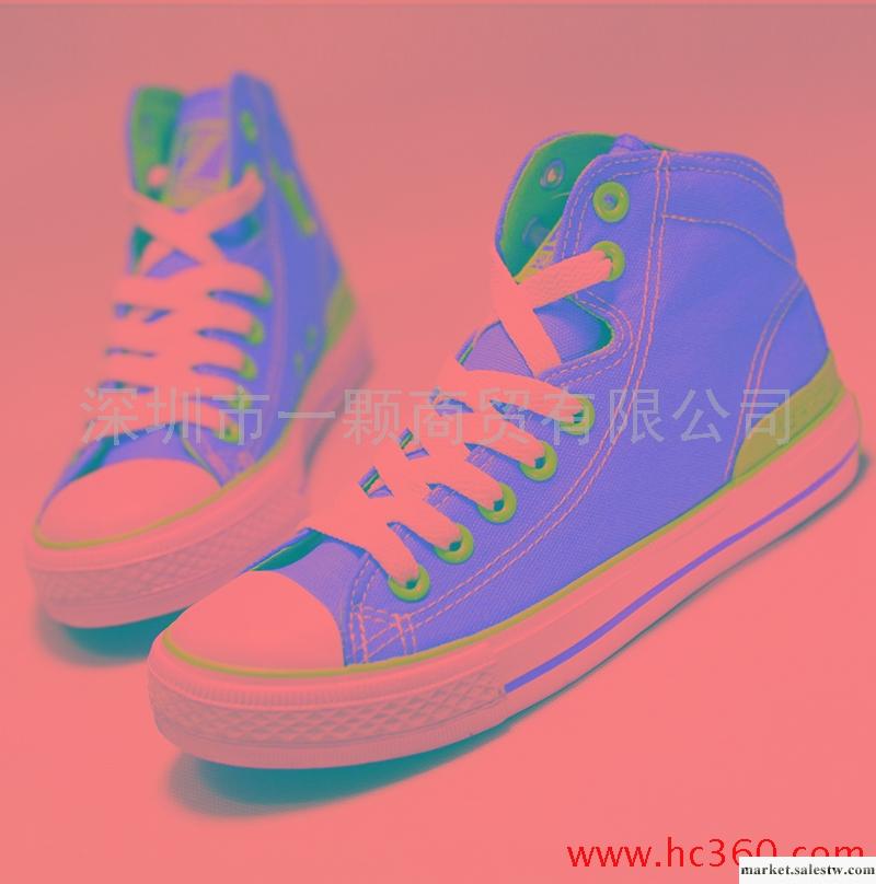 低調女人&middot;粉嫩糖果色高幫帆布鞋女鞋韓版時尚潮鞋休閑鞋學生鞋工廠,批發,進口,代購