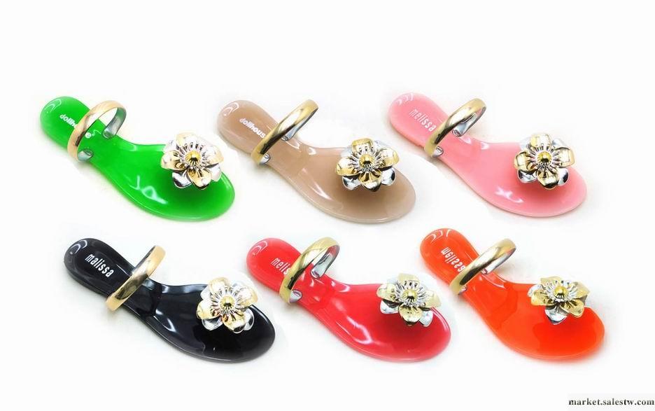 供應maleessaA19-3水晶涼鞋拖鞋女鞋人字拖鞋果凍鞋工廠,批發,進口,代購