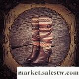 供應阿卡女鞋新品手工擦色真牛皮交叉帶復古高筒靴XD11823DZ工廠,批發,進口,代購