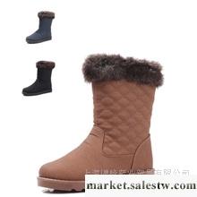 供應博隆 2012回力正品冬新款女鞋保暖靴子中筒雪地靴防水保暖女靴子2050工廠,批發,進口,代購