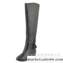 供應薪春 N.O.T.A 2012冬季女鞋新品真皮流蘇靴子 高筒靴平跟長靴女長筒工廠,批發,進口,代購