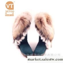 供應佰森得 2012新款正品雪地靴狐貍毛款牛皮女鞋兔毛牛筋底高筒流蘇工廠,批發,進口,代購