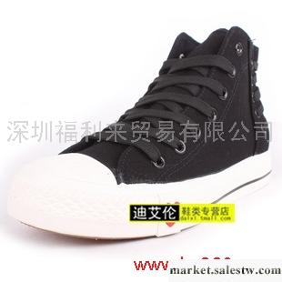 供應簡約高幫板鞋 超好看百搭高幫布鞋 韓版后系帶帆布鞋 高幫女鞋工廠,批發,進口,代購