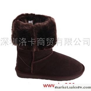 供應女靴子 冬女鞋  清倉正品 牛筋底 牛皮防水女雪地靴工廠,批發,進口,代購
