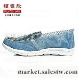 供應福泰欣 老北京布鞋 休閑女鞋 單鞋 軟底舒適牛仔帆布鞋 B25-2301工廠,批發,進口,代購