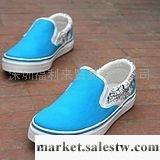 供應卓不凡517女士帆布鞋 一腳蹬韓版潮流女士休閑布鞋 七彩女鞋工廠,批發,進口,代購