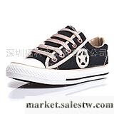 供應翼魚 低幫系帶帆布鞋女鞋 經典款休閑布鞋學生鞋女生鞋工廠,批發,進口,代購