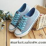 供應帆布鞋格子淺口帆布鞋女 韓版 潮鞋低幫休閑女鞋工廠,批發,進口,代購