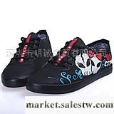 供應帆布鞋韓版潮 低幫鞋 手繪鞋 休閑女鞋工廠,批發,進口,代購