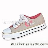 供應亮久久80-1韓版系帶女鞋平底鞋板鞋女士休閑鞋帆布鞋子春秋女鞋工廠,批發,進口,代購