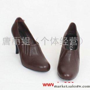 供應2010秋款思加圖 圓頭深口 牛皮高跟職業女鞋EIX30工廠,批發,進口,代購