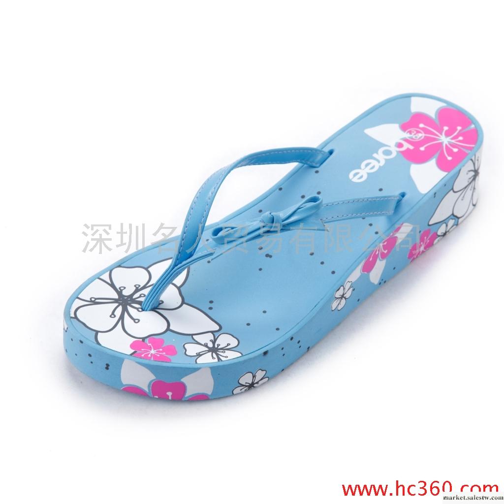 boree/寶人 女式 人字涼拖 夏季 時尚舒適女鞋 坡跟拖鞋 9291168工廠,批發,進口,代購