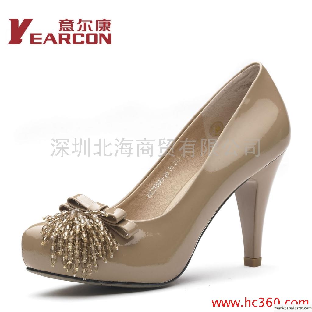 意爾康正品女鞋2012新款真皮內防水臺時尚流蘇女單鞋2AC213643工廠,批發,進口,代購