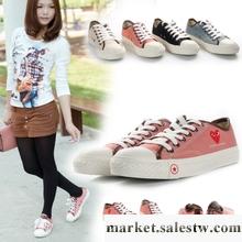 2012夏季新款 韓版低幫厚底帆布鞋系帶單鞋 休閑學生女鞋 運動鞋工廠,批發,進口,代購