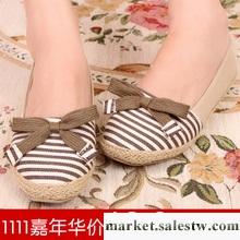 限量 秋季新款清倉秒殺英倫風時尚復古條紋可愛麻繩平底單鞋女鞋工廠,批發,進口,代購