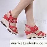 供應（17元）日韓風2012春季新款女鞋 四葉草粗跟高跟鞋蝴蝶結綁帶手工鞋 涼鞋工廠,批發,進口,代購