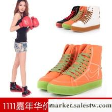 限量 秋季新款韓版時尚甜美淑女高幫平底系帶休閑鞋 帆布鞋 女鞋工廠,批發,進口,代購