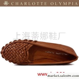 供應2012春夏季新款內外全真皮女鞋 平底鞋 編織女單鞋工廠,批發,進口,代購