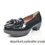 西嶺灣 2012春季新款女鞋 中跟圓頭淺口蝴蝶結單鞋 糖果色女鞋子工廠,批發,進口,代購