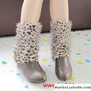 供應靴子 特價日系雜志款秋冬女鞋 內絨保暖 內增高可愛掛毛甜美女靴子工廠,批發,進口,代購