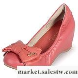 洛曼琪2012新款內增高泡泡蝴蝶結松緊鞋口金屬小飾扣女鞋311030工廠,批發,進口,代購