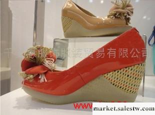 專柜正品代購2012春夏款 思加圖 高跟坡跟魚嘴女鞋 KL2001工廠,批發,進口,代購