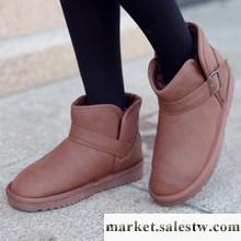 清倉新款韓版防水厚底平跟平底短靴女靴子歐美雪地靴冬靴棉鞋女鞋工廠,批發,進口,代購