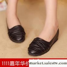 限量 秋季新款 韓版時尚可愛淑女純色平底圓頭女鞋 單鞋 內增高工廠,批發,進口,代購