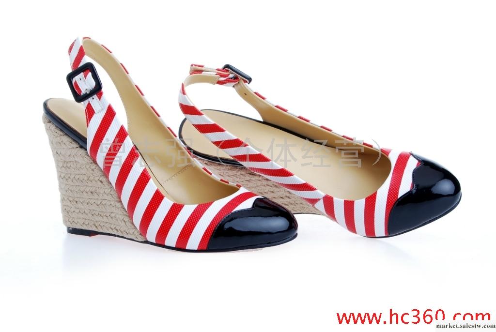 供應歐美外貿高跟鞋批發 時尚真皮女鞋 坡跟涼鞋 時裝高跟工廠,批發,進口,代購