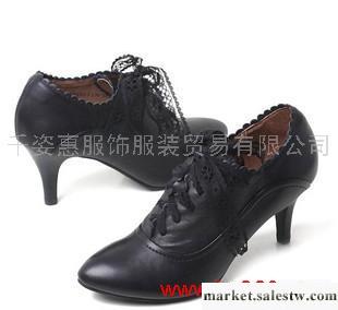 供應她他單鞋 時尚牛皮 高跟舒適FUH23系帶深口真皮女鞋工廠,批發,進口,代購