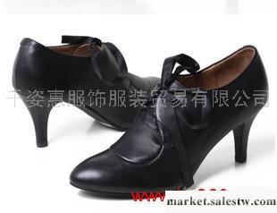 供應他她正品單鞋女鞋FUH22牛皮系帶深口 高跟鞋工廠,批發,進口,代購