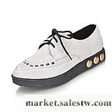 新款真皮女鞋VIVI款中性硬底軟皮牛皮休閑系帶單鞋工廠,批發,進口,代購