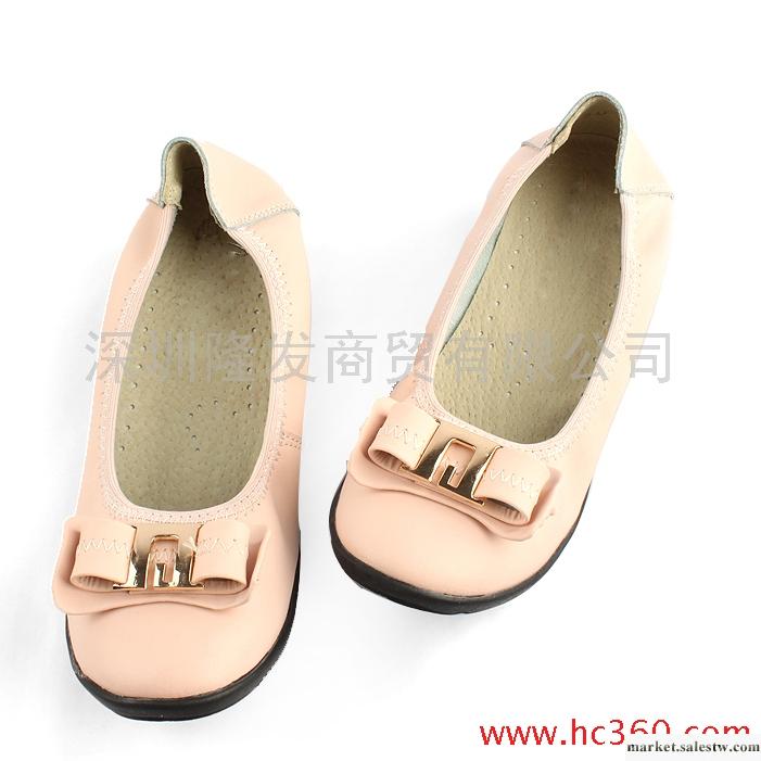 【伊人情】包郵時尚舒適真皮牛筋底媽媽鞋孕婦鞋工作鞋女鞋工廠,批發,進口,代購