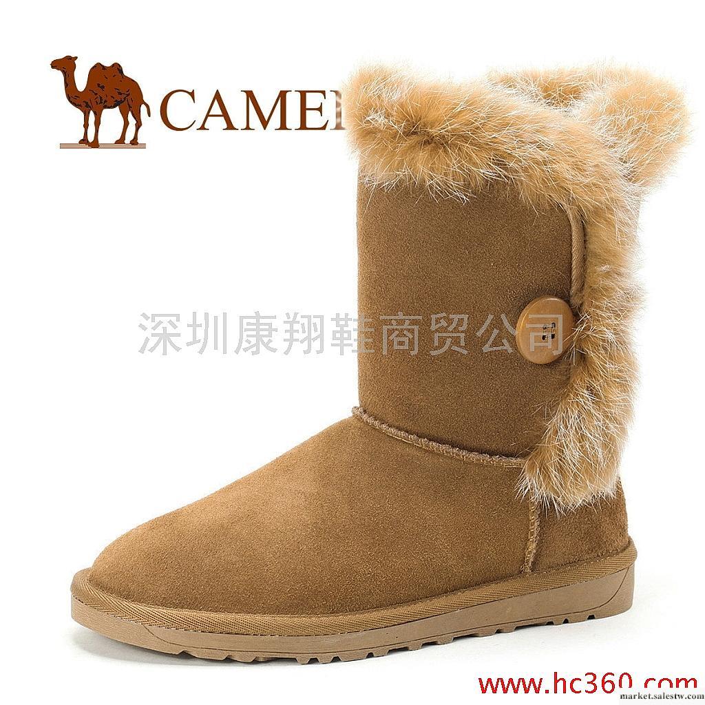 CAMEL駱駝 女鞋 日常休閑雪地靴 保暖毛里 新款 1101003工廠,批發,進口,代購
