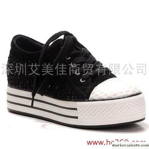 2012新款秒殺 單鞋 真皮松糕鞋 平底 內增高厚底女鞋  包郵工廠,批發,進口,代購