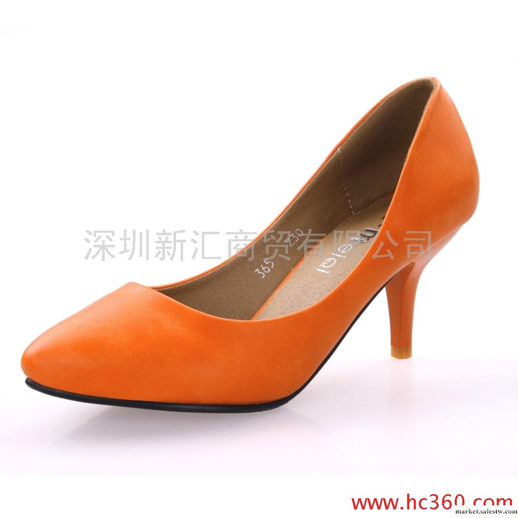 天貓女鞋 超級美媚2012春新款 尖頭軟面皮 酒杯跟裸色單鞋 CJMM工廠,批發,進口,代購
