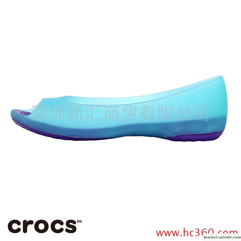 Crocs卡駱馳正品女鞋 卡麗輕便鞋 女魚嘴涼鞋/休閑鞋|11277-44S工廠,批發,進口,代購