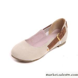 供應2012新款女鞋豆豆鞋平跟甜美平底鞋船鞋圓頭四季鞋女鞋 春單鞋子工廠,批發,進口,代購