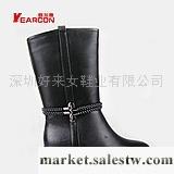 供應--秋冬女鞋正品 意爾康女鞋 2011秋冬款 女靴 中靴子 棉靴 馬丁靴工廠,批發,進口,代購