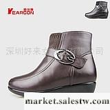 供應--秋冬女鞋加大棉鞋 正品意爾康 2011秋冬 女鞋 高幫 女棉鞋 媽媽款工廠,批發,進口,代購