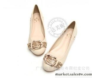 達芙妮平底單鞋圓頭豹紋搭扣平跟漆皮女鞋 新品真皮女鞋子工廠,批發,進口,代購