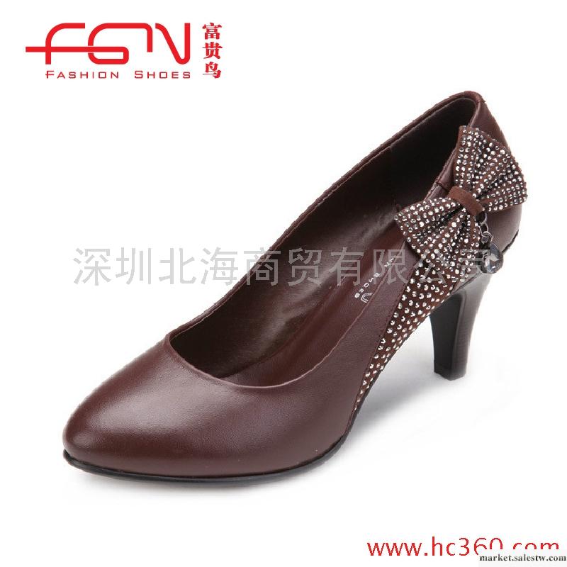 特價 富貴鳥官方正品水鉆女單鞋蝴蝶女士真皮女鞋 TH113C工廠,批發,進口,代購