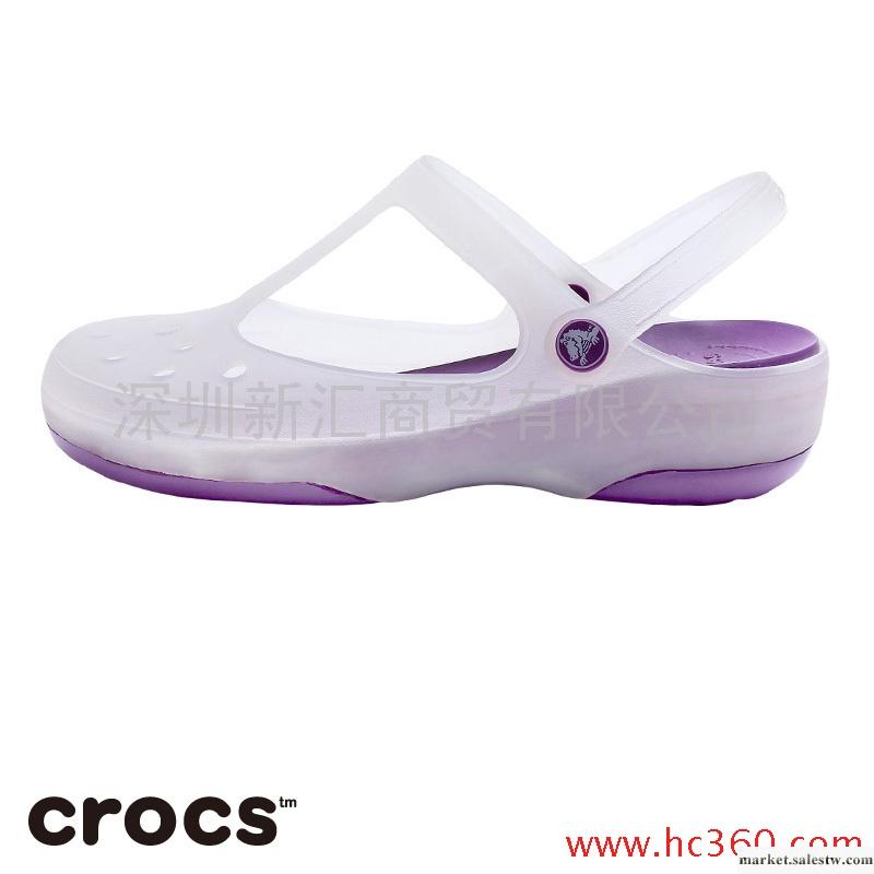 Crocs卡駱馳正品女鞋 卡麗瑪莉珍魔術變色鞋 厚底涼鞋|12629-15V工廠,批發,進口,代購