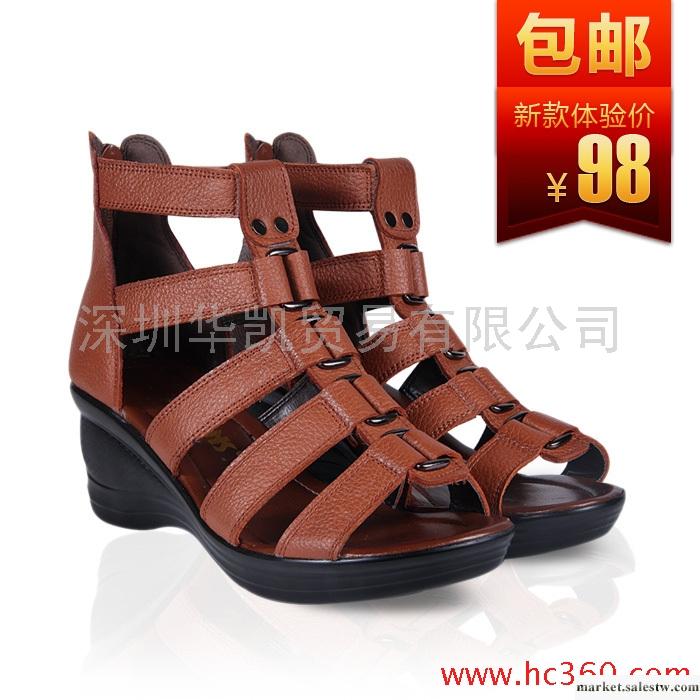 【包郵】歐思范斯 牛皮 涼鞋 羅馬鞋 涼拖鞋 高跟鞋 女 女鞋 904工廠,批發,進口,代購