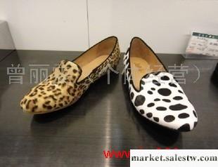 2012春季新款專柜正品代購 妙麗 LQU33 豹紋馬毛平跟真皮女鞋工廠,批發,進口,代購