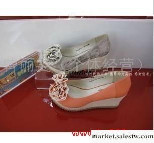 專柜正品代購2012春款天美意 6EG31 破跟魚嘴花朵女鞋工廠,批發,進口,代購